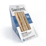 Standalone image of the Sammi Club Sandwich with smoked turkey, ham, bacon, and mild cheddar cheese